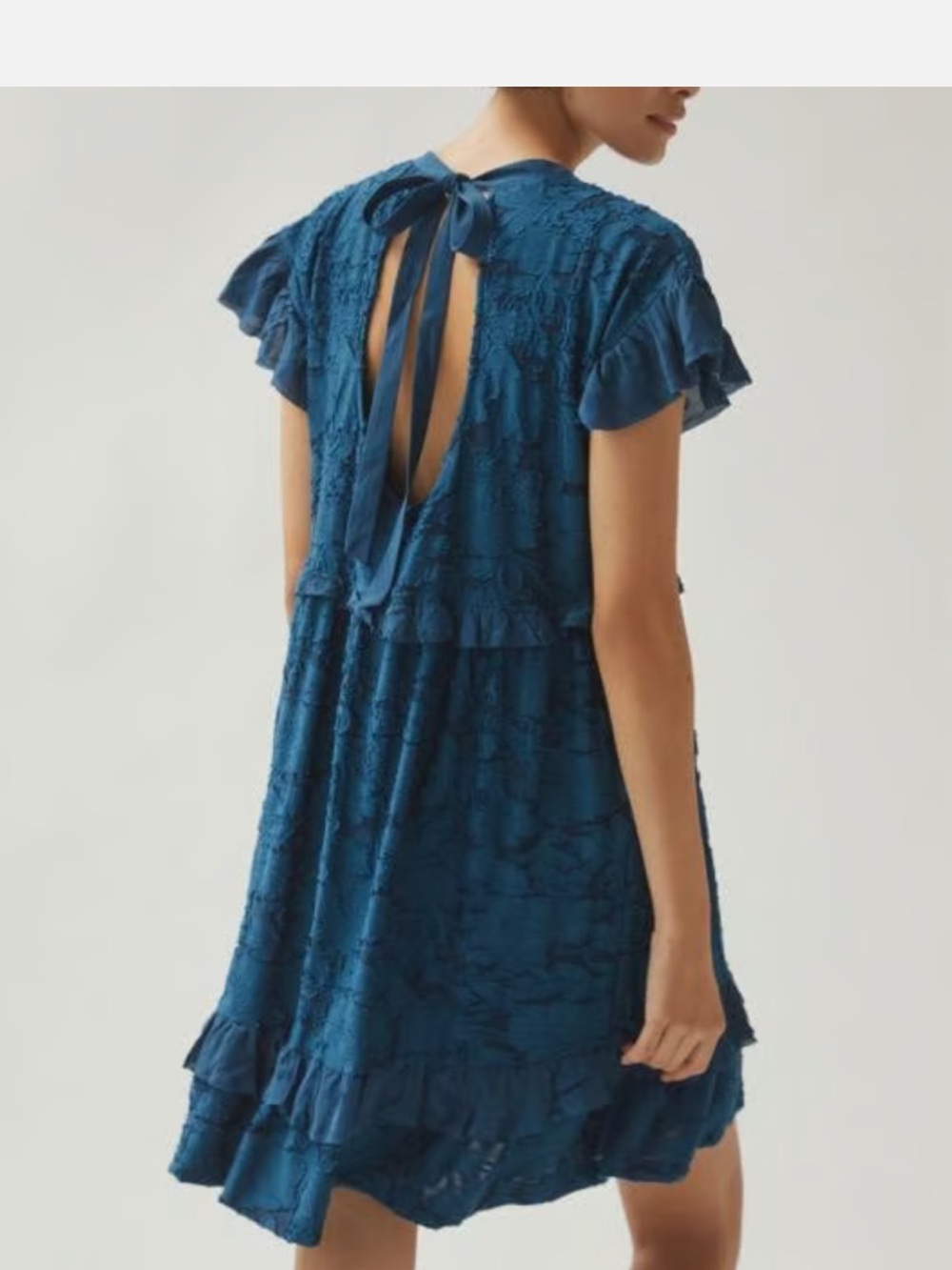 Anthropologie Lace Shift Dress Size M